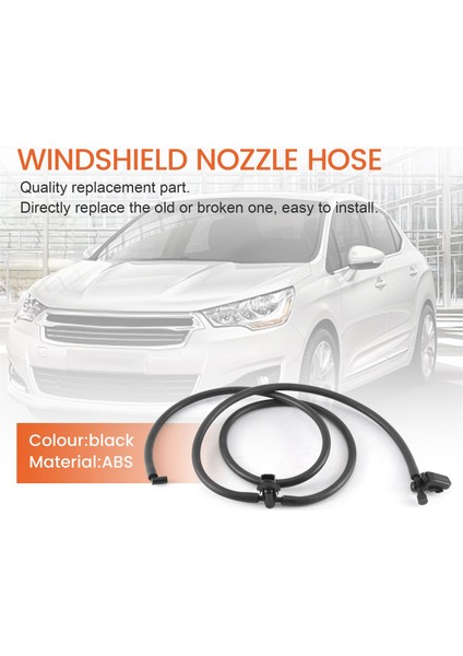 Mercedes-Benz A1698600492 Için Yeni Ön Cam Ön Cam Yıkama Meme Jet Hortumu A1698600492 -W169 2004-12 /b W245 2005-11 Isıtmasız (Yurt Dışından) fırsatları