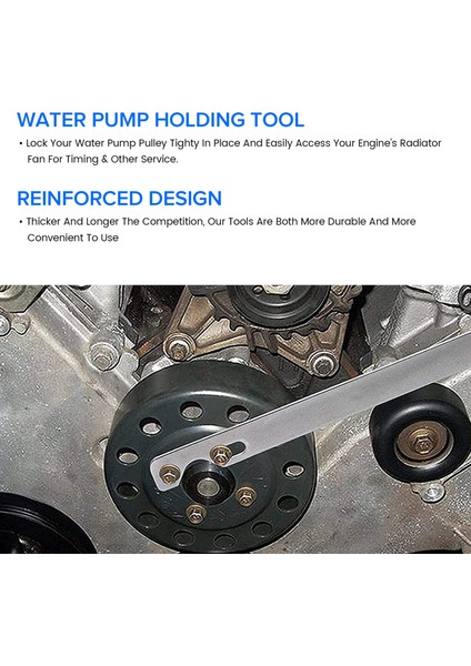 Bmw E34 E39 E36 E46 E90 Için Fan Debriyaj Somunu Anahtarı ve Su Pompası Tutucu Takım Sökme 32 mm (Yurt Dışından) modelleri