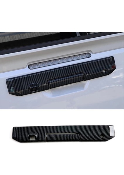 Mitsubishi Triton / L200 2024 Karbon Fiber Arka Bagaj Kapağı Kapı Kolu Kapağı Döşeme Dış Aksesuarları (Yurt Dışından) modelleri