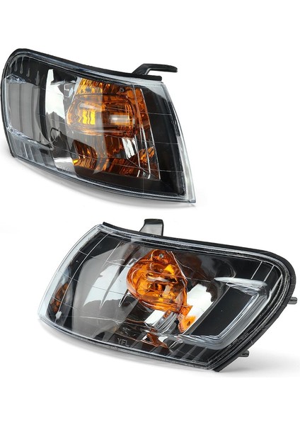 Toyota Corolla AE100 AE101 E100 1993-1997 Için 1 Çift Park Köşesi Şeffaf Lens Lambası (Yurt Dışından) indirimleri
