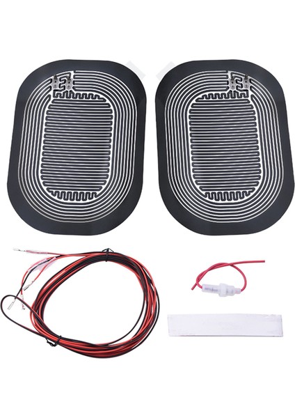 Dc 12V Araba Yan Dikiz Aynası Isıtma Pedi Evrensel Dikiz Aynası Sis Giderici Hızlı Isıtmalı Aynalar Buğu Giderici (Yurt Dışından)