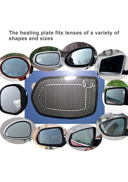 Dc 12V Araba Yan Dikiz Aynası Isıtma Pedi Evrensel Dikiz Aynası Sis Giderici Hızlı Isıtmalı Aynalar Buğu Giderici (Yurt Dışından) indirimleri