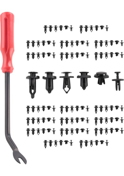 120 Adet Araba Plastik Perçin Tutucu 6,3 mm 8 mm 9 mm 10 mm Genişletme Vidaları Yedek Kiti Tampon Itme Perçin Klipsleri (Yurt Dışından) modelleri