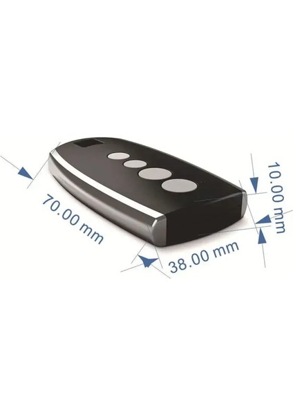 Kıng Gates Stylo 2k Garaj Kapısı Uzaktan Kumandası 433.92MHZ Için 2 Adet Döner Kodlu Kapı Uzaktan Kumandası El Vericisi (Yurt Dışından) modelleri