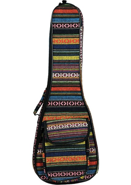 23 Inç Konser Ukulele Çantası Ukulele Kılıfı Yumuşak Kalın Pamuklu Dolgulu ve Ayarlanabilir Askılı (Yurt Dışından)