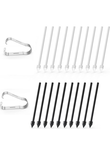Samsung N20 S23ULTRA S7/s8/s9 Dokunmatik Ekranlı Tablet Kalem Uçları Için 20 Adet Kalem Ucu Ucu Değiştirme ve Uç Çıkarma Aleti (Yurt Dışından)