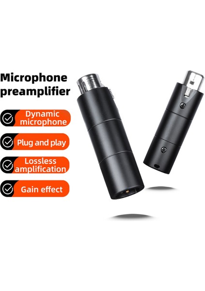 Dm3 Dinamik Mikrofon Ön Amfisi 28DB Kazanç Aşaması Konuşma Kaydı Kayıpsız Ses Kalitesi Canlı Performans Için Mikrofon Amfisi (Yurt Dışından) fiyatları