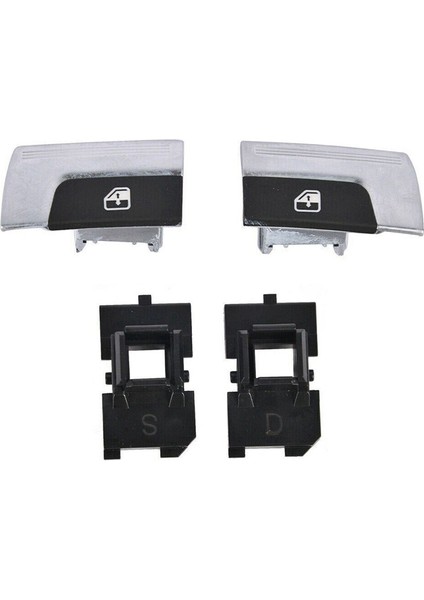 Ferrari 458 247885 247883 Için Araba Sağ ve Sol Güç Anahtarı Plastik Düğme Gözlük Anahtarı (Yurt Dışından) modelleri