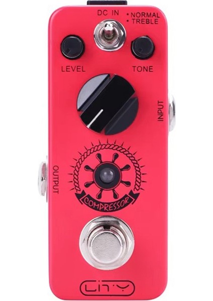 Elektrik Gitar Pedalı Mini Kompresör Efekt Pedalı Ultimate Comp 2 Modlu Gitar Efekt Pedalı Saf Analog True Bypass (Yurt Dışından)