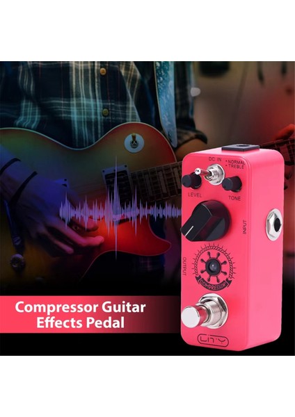 Elektrik Gitar Pedalı Mini Kompresör Efekt Pedalı Ultimate Comp 2 Modlu Gitar Efekt Pedalı Saf Analog True Bypass (Yurt Dışından) fiyatları