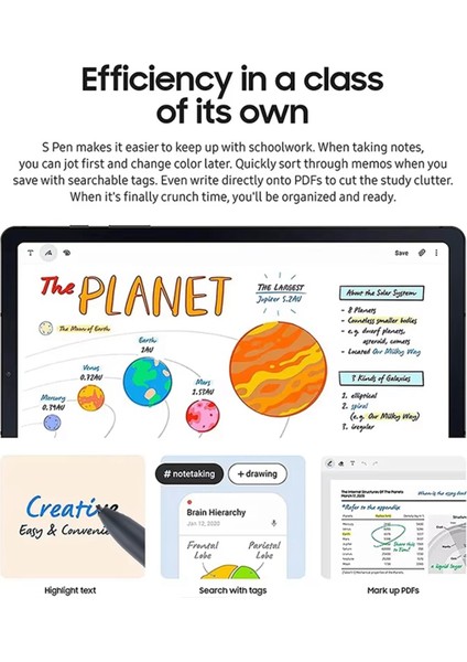 Samsung Galaxy Tab S8 S7 Fe S6 Lite S7+ S8+ Dokunmatik Kalem Için Tablet Stylus Kalem Bluetooth Olmadan (Yurt Dışından) indirimleri