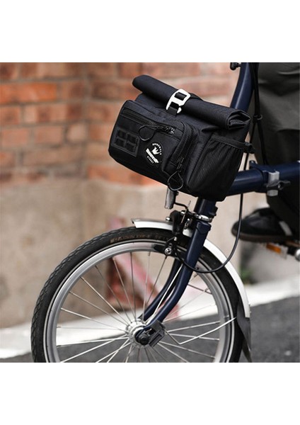 Rhinowalk Bisiklet Gidon Çantası 4l Hızlı Çıkarılabilir Şehir Bisikleti Ön Sepet Saklama Çantası Katlanır Bisiklet Için Omuz Çantası (Yurt Dışından) modelleri