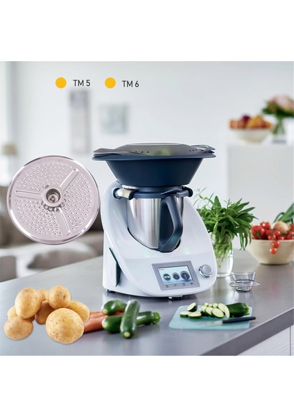 Thermomix Tm5/6 Bıçak Kapağı, Soyma Diski, Patates Soyma Kesici, Thermomix Tm5 Tm6 Için Soyucu (Yurt Dışından) fırsatları