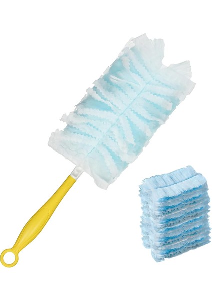 Ev Temizliği Feathers Toz Alma Seti 40 Adet 360 Derece Ağır Hizmet Tipi Toz Alma Yedekleriyle (Yurt Dışından)