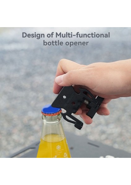 Kamp, Barbekü Için Ise Mount Çok Fonksiyonlu Açık Hava Benzin Kutusu Kancası, Montaj Plakası ve Şişe Açacağı (Yurt Dışından) indirimleri