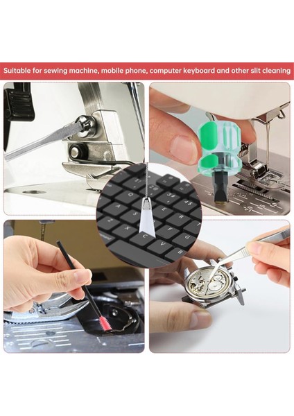 26 Adet Dikiş Makinesi Temizleme Fırçası, Yeniden Kullanılabilir Silikon Kıllı Temizleme Fırçası Seti Taşınabilir Dikiş Makinesi Temizleme Aletleri (Yurt Dışından) modelleri