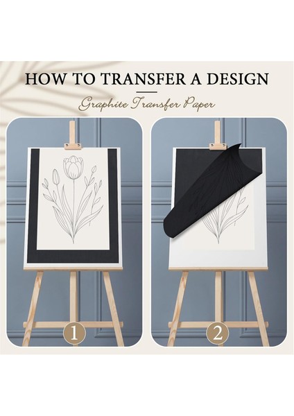 20 Yaprak Grafit Transfer Kağıdı 17 x 24 Siyah Mumlu Karbon Kağıdı Kendin Yap Ahşap Işleri, Çizim, Izleme ve Transfer Için (Yurt Dışından) fırsatları