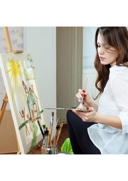 Akrilik Boya Fırça Seti, Kart Yapımı Şablon Projeleri Için Karıştırma Fırçaları, Akrilik Yağlı Boya, Altın Varak, Suluboya, Sanatçı Boyası (Yurt Dışından) modelleri