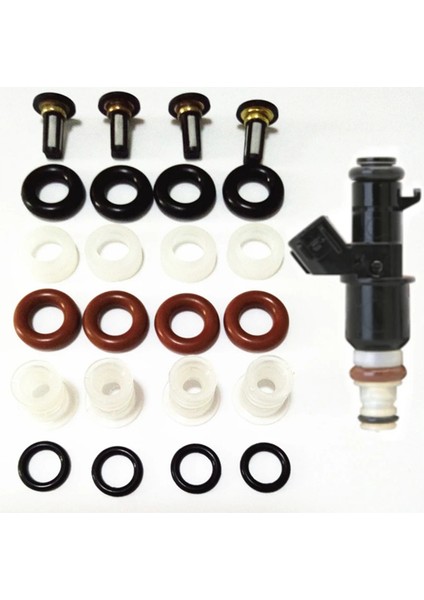 8'li Yakıt Enjektörü Tamir Takımı 16450 Rca A01 Honda Accord Odyssey Acura 2003-2013 Için Nozul Değiştirme 16450PPAA01 (Yurt Dışından)