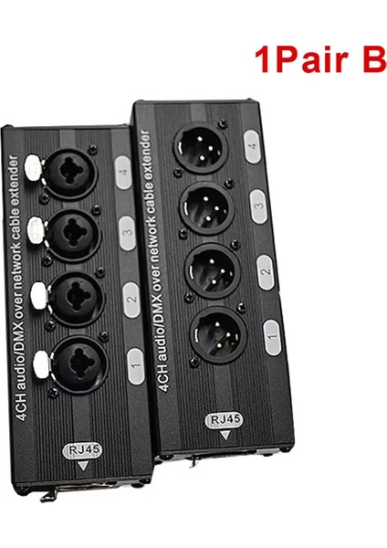 RJ45 Cat5 - 4 Kanal 3pin Xlr/dmx Ses Genişletici DMX512 Ağ Sinyali Altın Kaplama Genişletici Ses Kayıt Stüdyosu Için (Yurt Dışından) fırsatları
