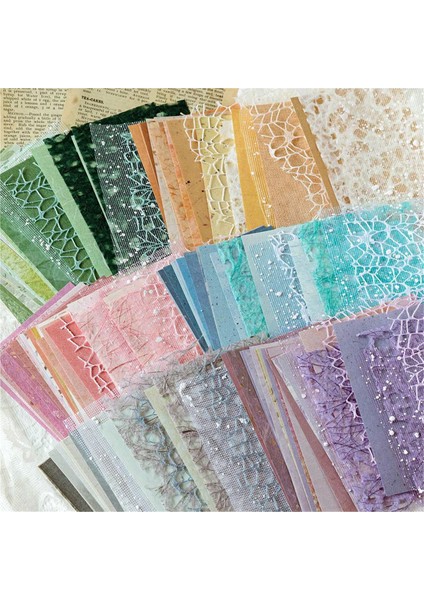 156 Yaprak Dokulu Scrapbook Kağıdı, 6'lı Paket Dekoratif El Sanatları Kağıdı ve File Kumaş Çeşitli Seti 3,9x5,5 Inç (Yurt Dışından) modelleri