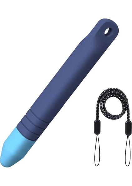 Çocuklar Için Dokunmatik Ekran Tablet Kalemi Evrensel Kapasitif Çizim Yazma Kalemi Mavi (Yurt Dışından)