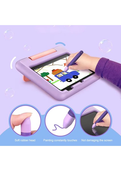 Çocuklar Için Dokunmatik Ekran Tablet Kalemi Evrensel Kapasitif Çizim Yazma Kalemi Mavi (Yurt Dışından) fiyatları