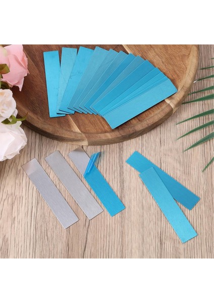 Çelik Olmayan Havalandırma Deliklerinde Mıknatıslar Için Güçlü Yapışkan Destekli, Manyetik Montaj Için 20 Adet Yapışkanlı Metal Plaka (Yurt Dışından) modelleri