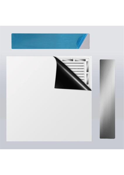 Çelik Olmayan Havalandırma Deliklerinde Mıknatıslar Için Güçlü Yapışkan Destekli, Manyetik Montaj Için 20 Adet Yapışkanlı Metal Plaka (Yurt Dışından) indirimleri