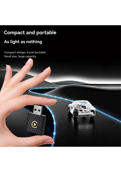 2'si 1 Arada Kablosuz Carplay Android Auto Adaptörü Akıllı Aı Kutusu Araba Dongle Bt Wifi Tak ve Çalıştır Kablolu Carplay/android Auto Için (Yurt Dışından) fırsatları