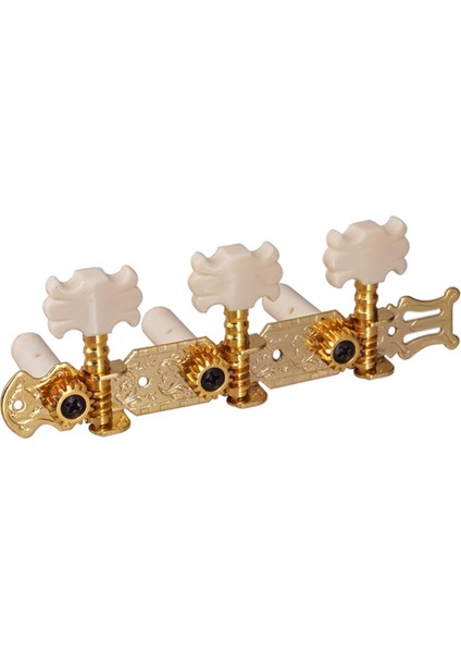 1 Çift Altın Klasik Gitar Akort Burguları, Akort Kafaları, Akort Tuşları, Sol + Sağ Profesyonel Metal Gitar Düğmesi Parçaları (Yurt Dışından) fiyatları