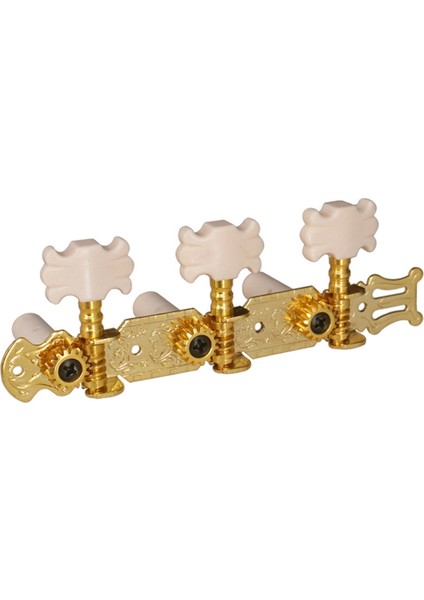 1 Çift Altın Klasik Gitar Akort Burguları, Akort Kafaları, Akort Tuşları, Sol + Sağ Profesyonel Metal Gitar Düğmesi Parçaları (Yurt Dışından) indirimleri