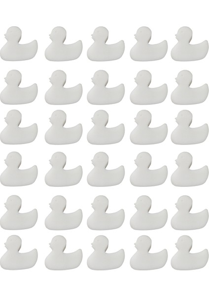 30 Adet Beyaz Ördek Tipi Filtre Süngeri Yağ Köpüğü Sünger Filtresi Yüzme Havuzu Yağ Emici Ördek Tipi Havuz Küveti Için (Yurt Dışından)