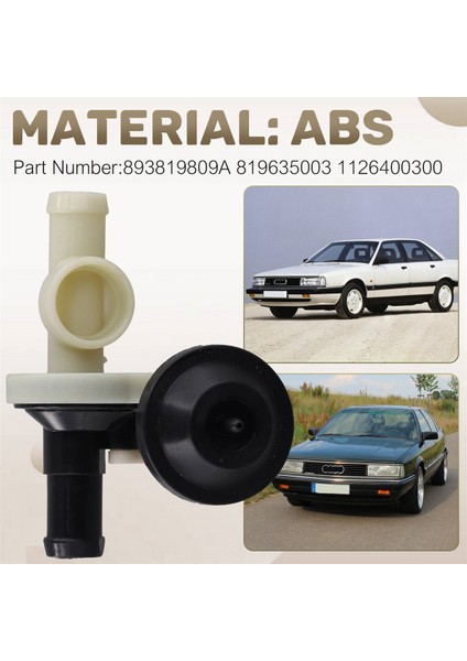 Audi 200/C3 100/C4 500 A6/sedan/s6 Mc/3b Için Isıtıcı Soğutma Suyu Kontrol Vanası 893819809A 819635003 1126400300 (Yurt Dışından) fırsatları