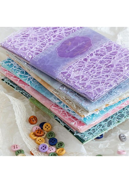 156 Yaprak Dokulu Scrapbook Kağıdı, 6'lı Paket Dekoratif El Sanatları Kağıdı ve File Kumaş Çeşitli Seti 3,9x5,5 Inç (Yurt Dışından) indirimleri