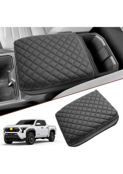Toyota Tacoma 2024 Araç Orta Konsol Kılıfı Kol Dayama Pedi Orta Konsol Yumuşak Minder Aksesuarları (Yurt Dışından) fiyatları