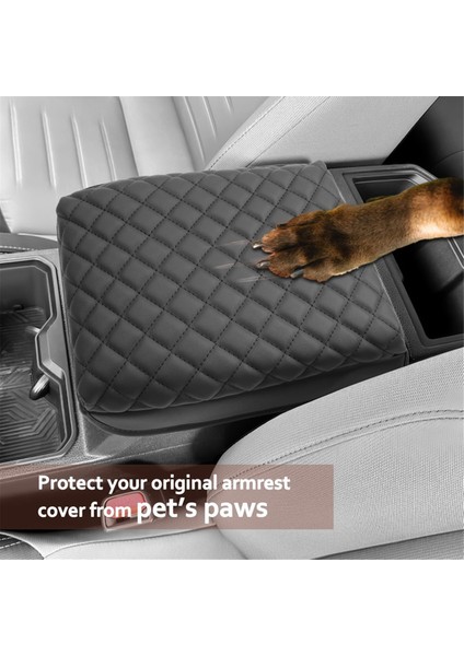 Toyota Tacoma 2024 Araç Orta Konsol Kılıfı Kol Dayama Pedi Orta Konsol Yumuşak Minder Aksesuarları (Yurt Dışından) fırsatları