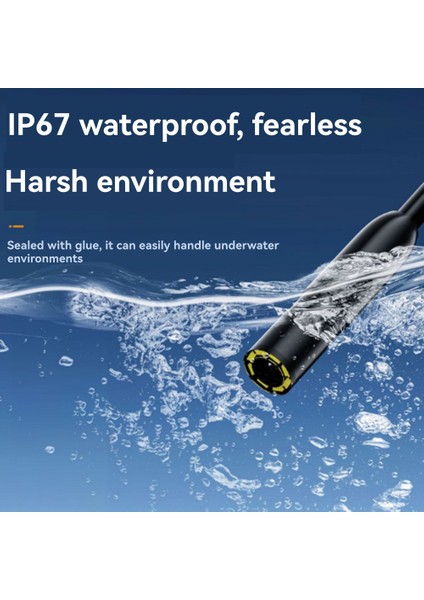 Araba Endoskopu 4,3 Inç IPS Ekran Hd 8mm USB Kamera 5m Araba Boru Kanalizasyon Muayene Boroskopu Su Geçirmez Kamera Endoskopu (Yurt Dışından) indirimleri