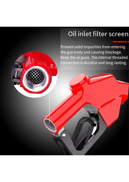 Tabanca Yakıt Dolum Makinesi Otomatik Kapanma Yakıt Benzin/benzin/dizel Yakıt Dolum Tabancası Alüminyum Alaşımlı Yakıt Dolum Nozulu (Yurt Dışından) fırsatları