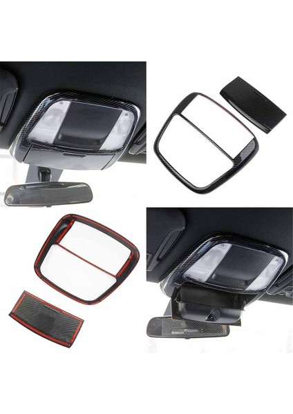 Dodge Charger 2011+/CHRYSLER 300 2015-2021 Için Karbon Fiber Tavan Okuma Lambası Kapağı Döşeme Kiti (Yurt Dışından) fiyatları