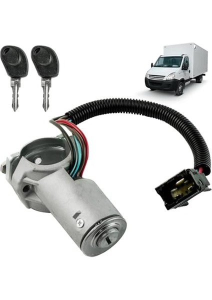 2006-2012 Iveco Daily Mk4 Için 2996075 2996076 Anahtarlı Araç Motoru Kontak Kilidi Anahtarı (Yurt Dışından) fiyatları