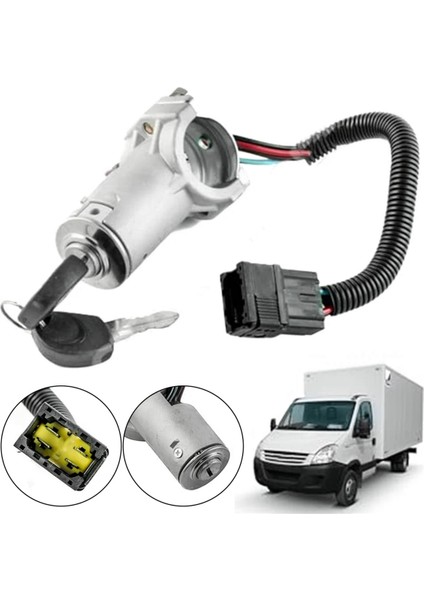 2006-2012 Iveco Daily Mk4 Için 2996075 2996076 Anahtarlı Araç Motoru Kontak Kilidi Anahtarı (Yurt Dışından) indirimleri