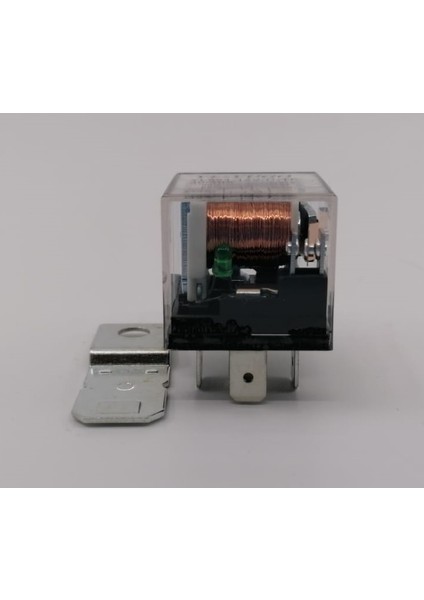 Üniversal Röle 12 Volt Şeffaf 5 Uçlu Mini Röle 40 Amper ( 10 Adet ) 12V fiyatları