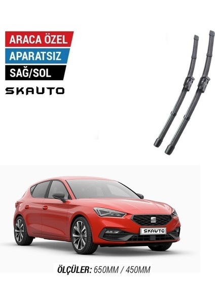 Seat Leon Ön Cam Muz Silecek Takımı (2021-2025)