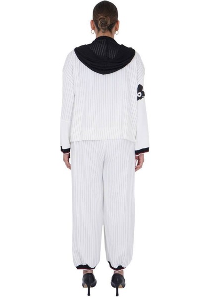 Kadın Büyük Beden Beyaz Alt Üst Ikili Takım modelleri