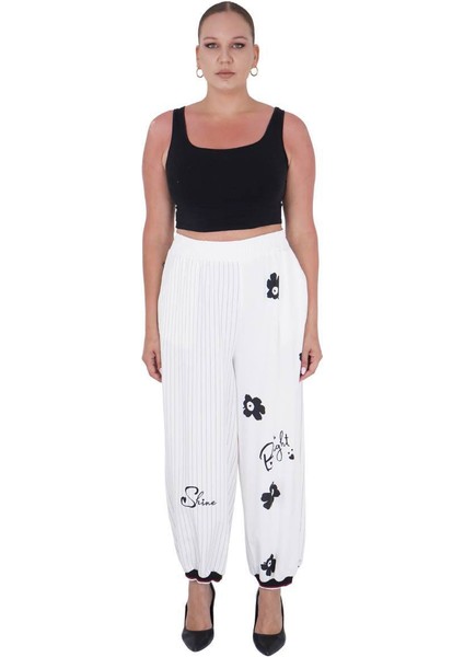 Kadın Büyük Beden Beyaz Alt Üst Ikili Takım fırsatları