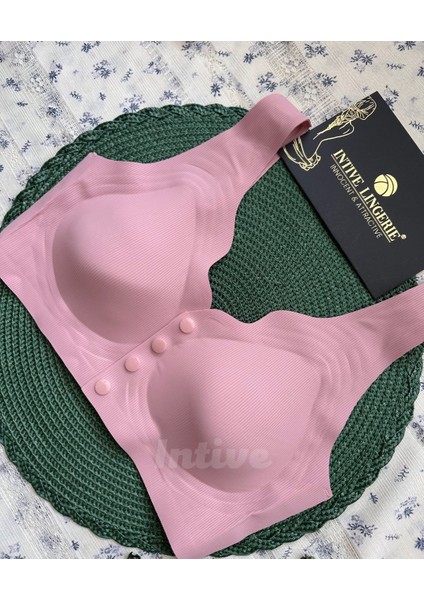 Elise Ithal Fitilli Önü Çıtçıt Düğmeli Açılabilen Üstün Kalite Dikişsiz Lazer Kesim Bralet fırsatları