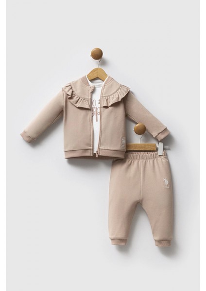 U.s. Polo Assn 3'lü Takım USB2723 Biscuit