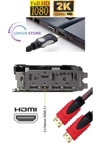 20 Metre Örgülü HDMI Kablo, Yüksek Kalite ve Dayanıklılık Için Uygun modelleri