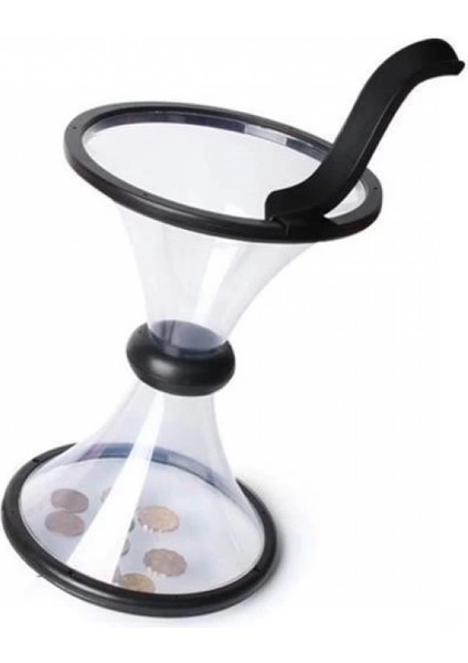 Eğlenceli Huni Şeklinde Ilginç Şeffaf Para Biriktirme Kumbarası modelleri